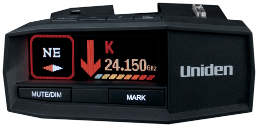 Uniden R8 radar detector with arrows and GPS - Image 2